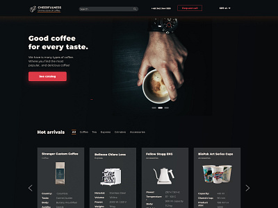Search coffee coffee beans daily ui 022 dailyui design desktop online store ui ux web design