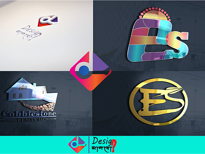 Logo Mockup animation branding design flat icon illustration illustrator logo minimal typography