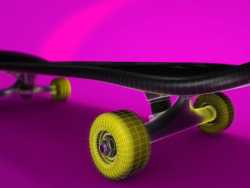 Skateboard pop by Daniel Millroy on Dribbble