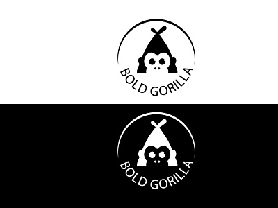 boldgorila logo design logodesign minimalist professional logo unique