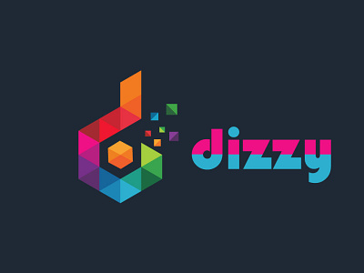 dizzy branding logodesign minimalist professional professional logo unique