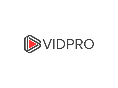 Youtube Title Logo Design (VIDPRO) design icon logo logo design logodesign logos youtube youtube title