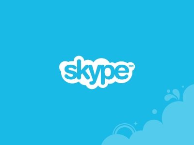 Skype Logo 2d after effects animated animation gif logo motion skype