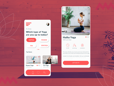 UX FRIENDLY DESIGN | YOGA app figma graphic design mobile ui ux ux design ux experience ux friendly web design yoga