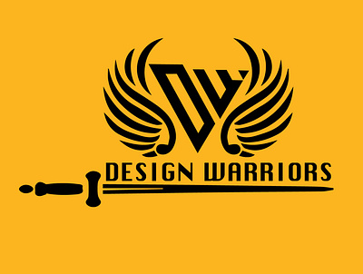 Logo logo logobrand logodesign typography logo warriors