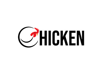 Chicken Logo icon logoconcept logodesign typography logo