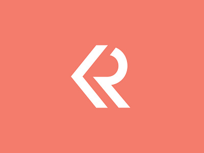 KR Logo branding identity logo personal brand