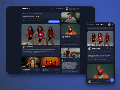 Jukebox responsive web app