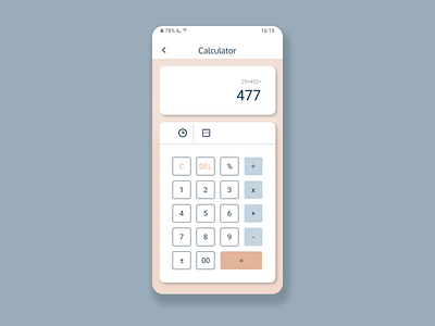 Daily UI #004 - Calculator 100 daily ui calculator daily ui design ui