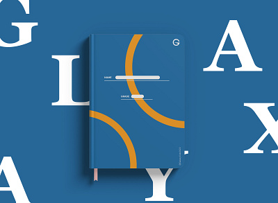Notebook Cover Design book branding design flat graphic design logo minimalist notebook notebookdesign visualbranding