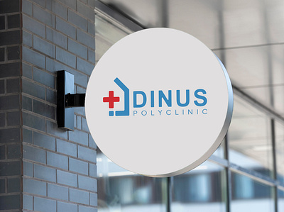 Redesign Dinus Polyclinic Logo branding design flat graphic design logo