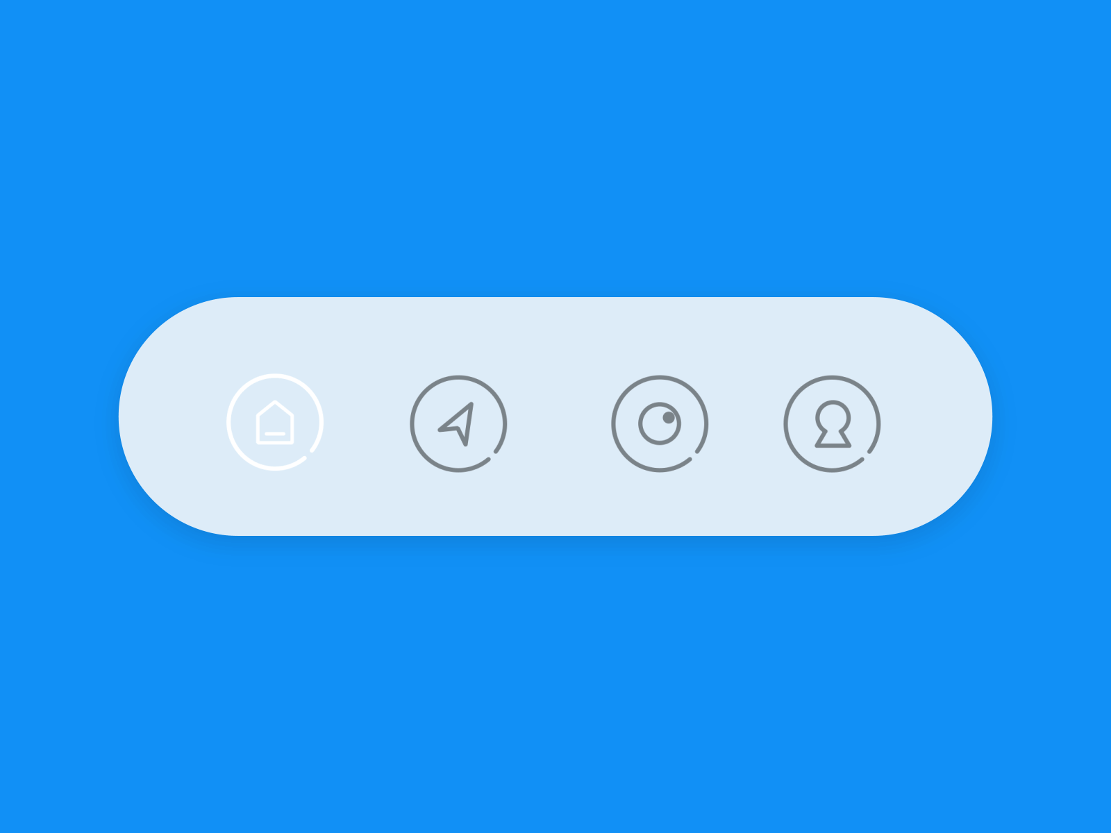 Tab Bar app design icon illustration ui ux