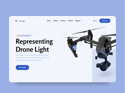 DroneEdge Online shopping Website