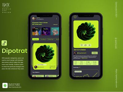 Dipotrat animation app art branding design graphic design illustration logo ui ux