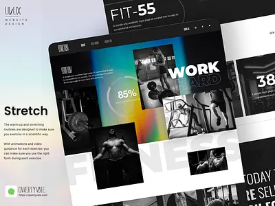 Stretch app branding design graphic design illustration ui ux