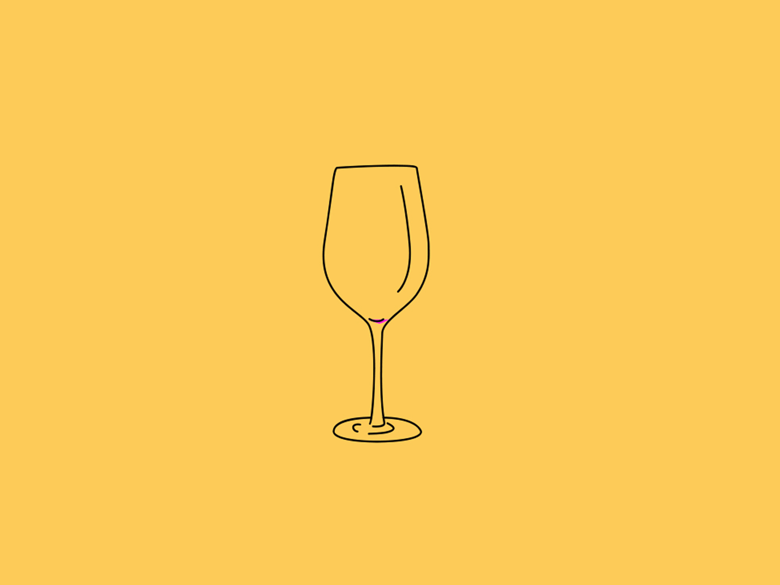 15 Days of Visual Elements Challenge ~ Day#4 aftereffects animation design flat gif illustration minimal ui vector wine glass