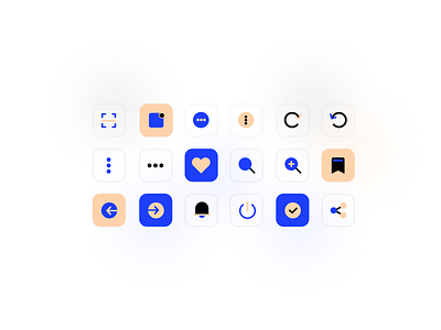 15 Days of Visual Elements Challenge ~ Day#10 design figma flat icon set icons iconset iconsets illustration minimal ui vector