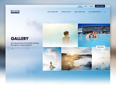 Gallery page for the Blue Lagoon