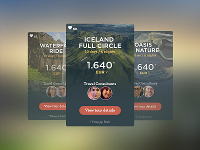 Time for adventure! card cards corporate iceland mobile nature travel
