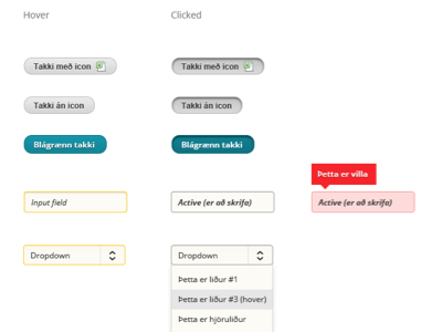 mísí design spec coming together nicely for Vodafone