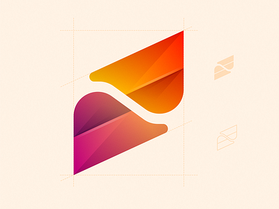 Synergy logo 3d app branding company logo energy flat fluent fluent design logo logo design logotype logotype design material design origami synergy