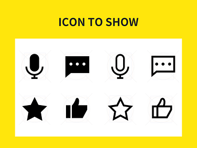 Functional icon display