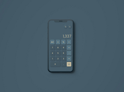 Denim Calculator - Daily UI 004 004 calculator calculator app calculator design calculator ui daily 100 daily 100 challenge daily ui daily ui 004 dailyui dailyui 004 dailyui004 dailyuichallenge design ui user experience user interface user interface ui userinterface ux