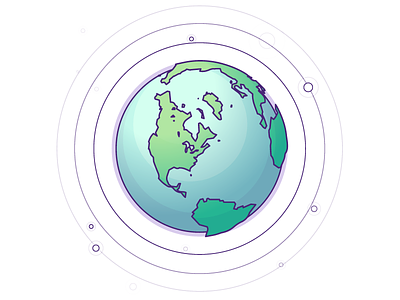 Earth 1b blue bright circle cosmic earth explore graphic icon illustration line space
