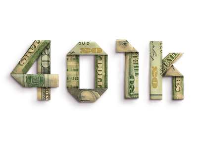 Money Folder 401k ad finance font graphic green lettering money type