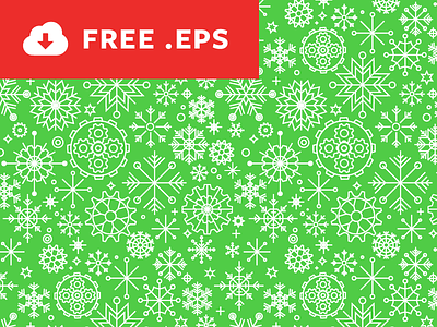 free snowflake pattern christmas free graphic green holiday line pattern snow snowflake vector