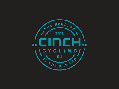 Cinch Cycling Badge 1 badge logo typography