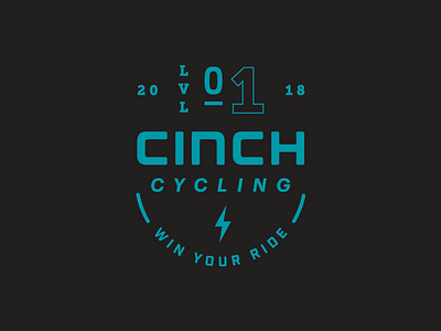 Cinch Cycling Badge 2 badge logo typography