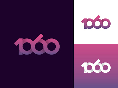 number logo typography
