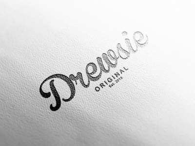 Drewsie Original Logo Design branding logo logo design logodesign logos typography