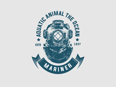 engraving logo mariner