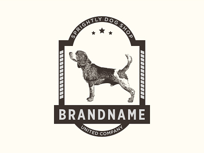 dog vintage logo vector Premium Vector black canino care club contour design dog domestic element emblem flat grooming hunting dog icon label pet retro stamp vector veterinary