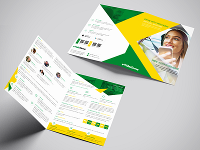 Bi-fold Brochure brochure design brochure layout business brochure design design pamphlet