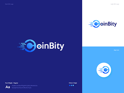 Logo Design bitcoin logo branding crypto logo currency logo design logo logo design