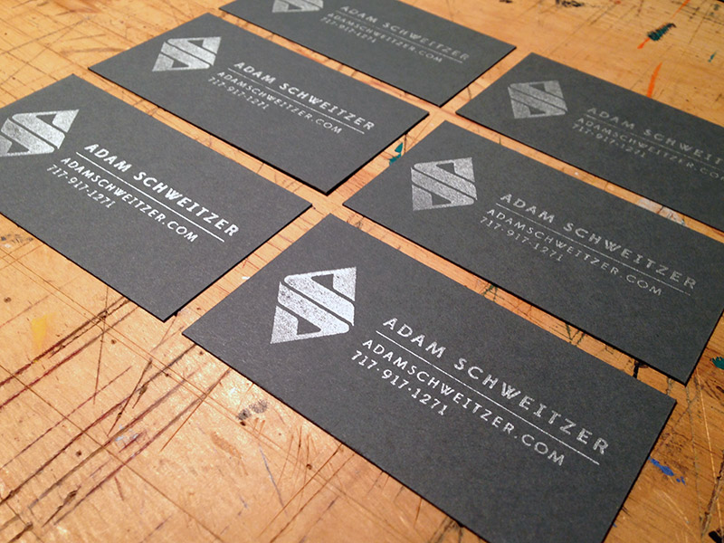 New Business Cards by Adam Schweitzer on Dribbble