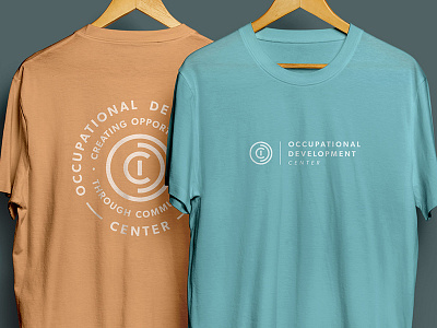 ODC T-Shirt branding design logo modern sans serif t shirt