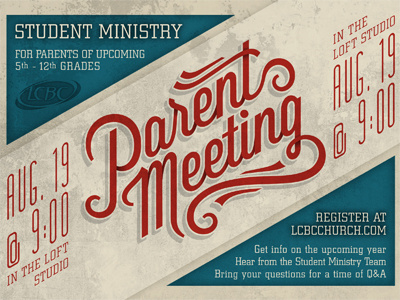 Parent Meeting