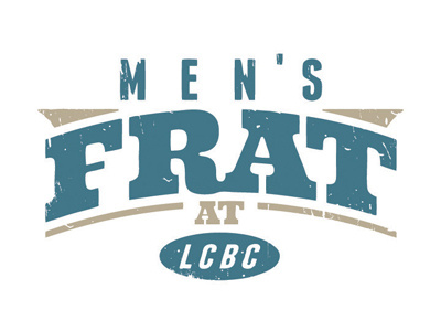 Men's Frat Logo logo texture type vintage