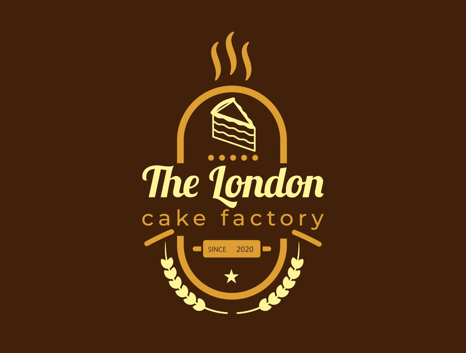 Logo for a Cake Factory by Mobin Khan on Dribbble