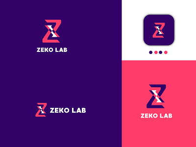 zeko lab logo, z lettermark logo design
