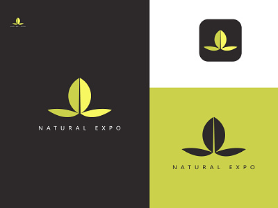 Minimalist Logo Design Natural Expo branding business logo company brand logo coustom logo creative logos logo logo design minimal minimalist minimalist logo design