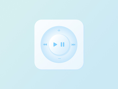 Play/Pause Controls apple dailyuichallenge ipod minimal retro ux