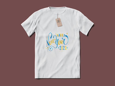 Happy new year t-shirt branding design happy new year t shirt happy new year t shirt illustration love t shirt design minimal sketch t shirt typography vector