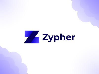 Zypher logo (Concept) branding clean cool design fresh idea logo or simple smooth vector z z logo zzz