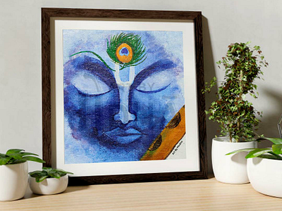 Lord Krishna Painting