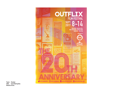 2017 Outflix Film Festival Poster